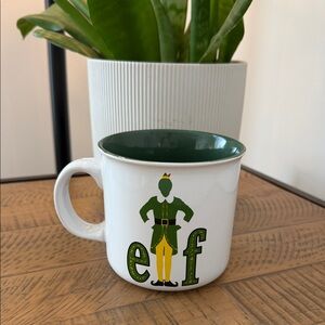 ELF Green and White Coffee Mug
